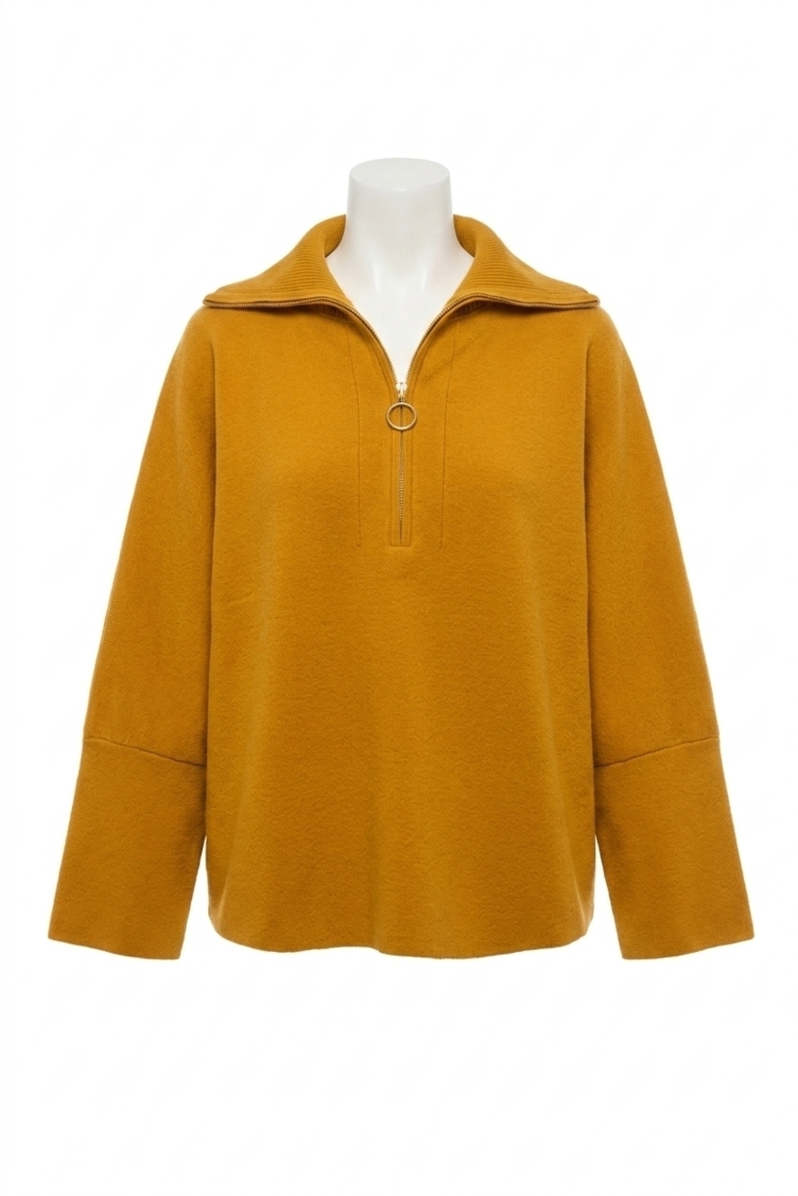NEW JOSEPH RIBKOFF starr knit boxy pullover sweater in medallion